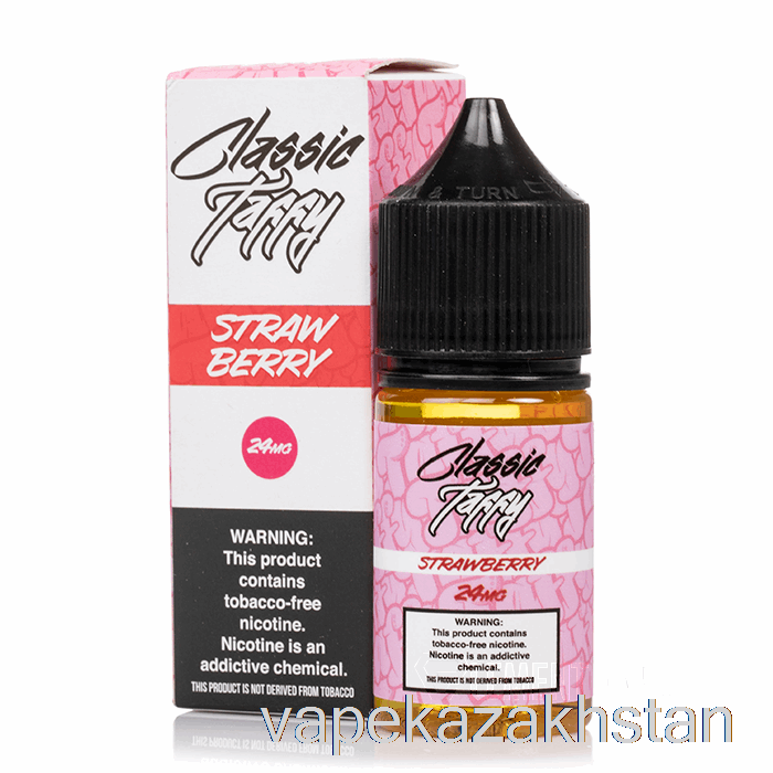 Vape Kazakhstan Strawberry Classic Taffy - Syn Salts - 30mL 24mg